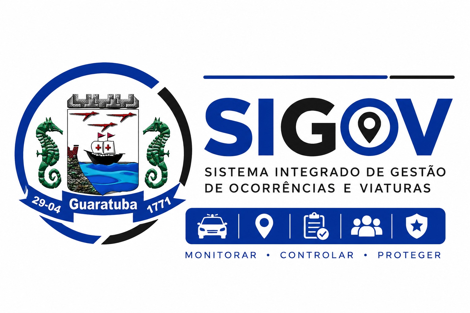 Logótipo SISCAF Guaratuba